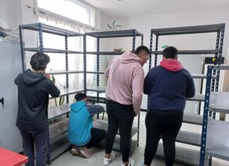 El CVPBA donó mobiliario a una escuela en Magdalena