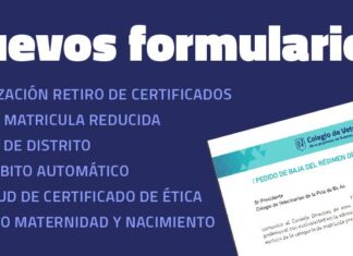 Nuevos formularios disponibles