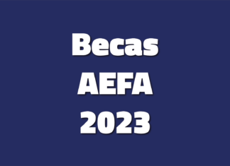 Se asignaron las becas AEFA 2023 Abierta la inscripción para las Becas AEFA 2023.