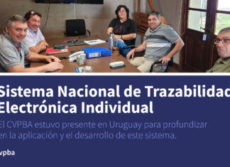 CVPBA presente en Uruguay para conocer el Sistema Nacional de Identificación Ganadera (SNIG)