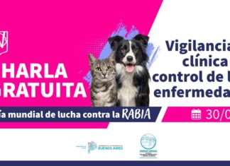 Charla gratuita por el Día Mundial de Lucha contra la Rabia
